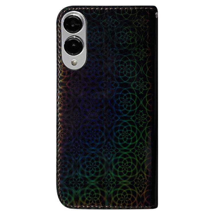 For Samsung Galaxy S25 Edge 5G Colorful Magnetic Buckle Leather Phone Case