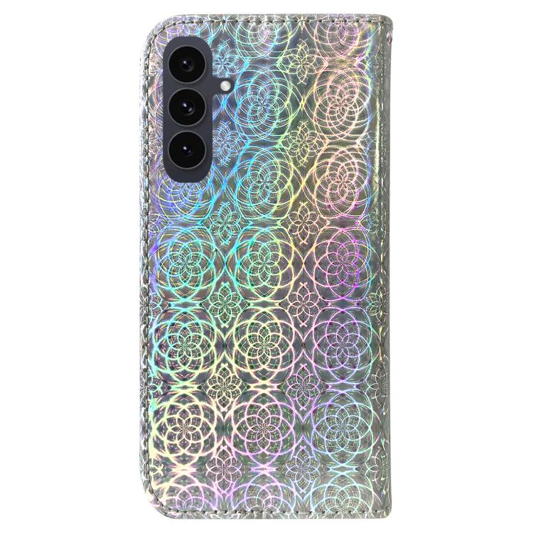 For Samsung Galaxy S25 FE 5G Colorful Magnetic Buckle Leather Phone Case