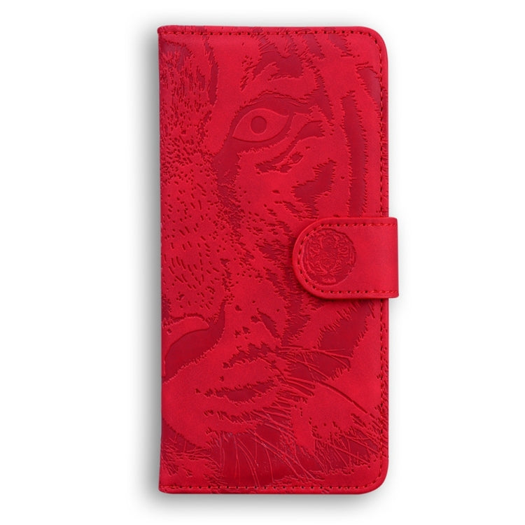For Samsung Galaxy S24 FE 5G Tiger Embossing Pattern Flip Leather Phone Case