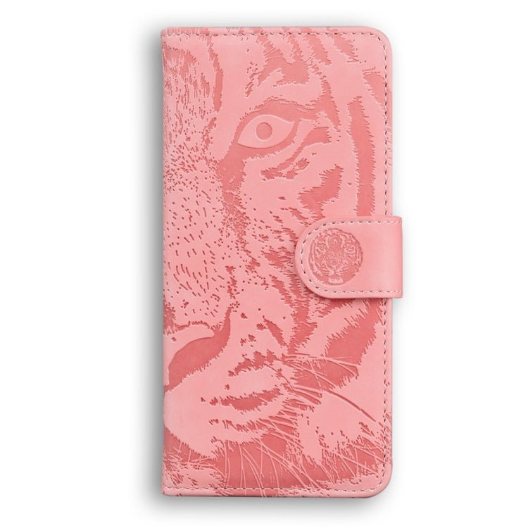 For Samsung Galaxy S25 5G Tiger Embossing Pattern Flip Leather Phone Case