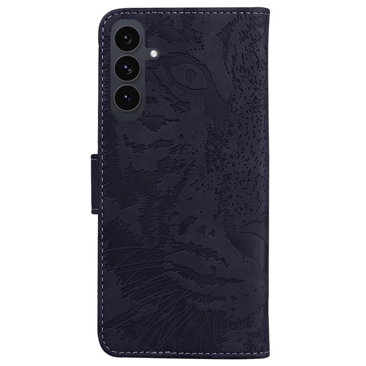 For Samsung Galaxy S25 FE 5G Tiger Embossing Pattern Flip Leather Phone Case