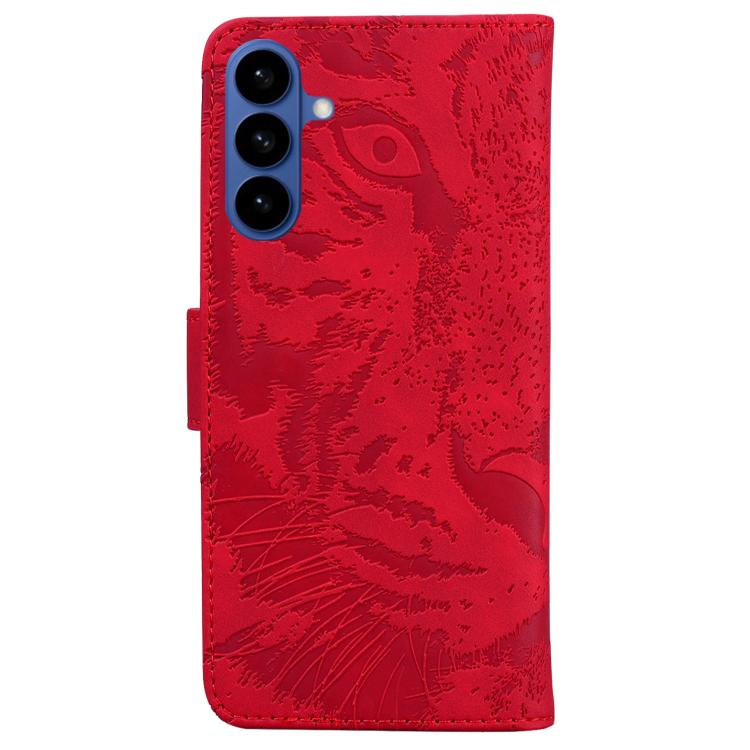 For Samsung Galaxy S26 5G Tiger Embossing Pattern Flip Leather Phone Case