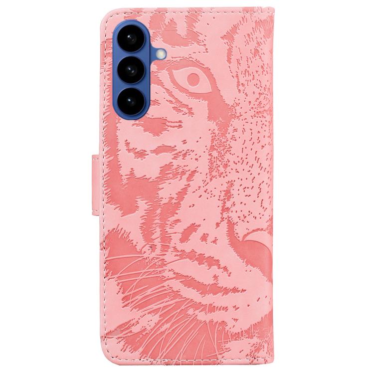 For Samsung Galaxy S26 5G Tiger Embossing Pattern Flip Leather Phone Case