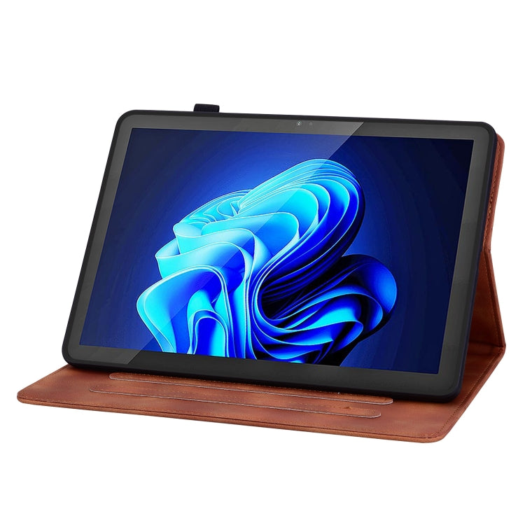 For itel Pad One 10.1 Lily Embossed Leather Tablet Case