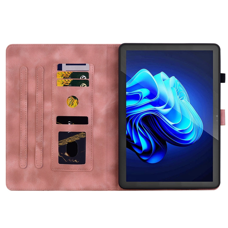 For itel Pad One 10.1 Lily Embossed Leather Tablet Case