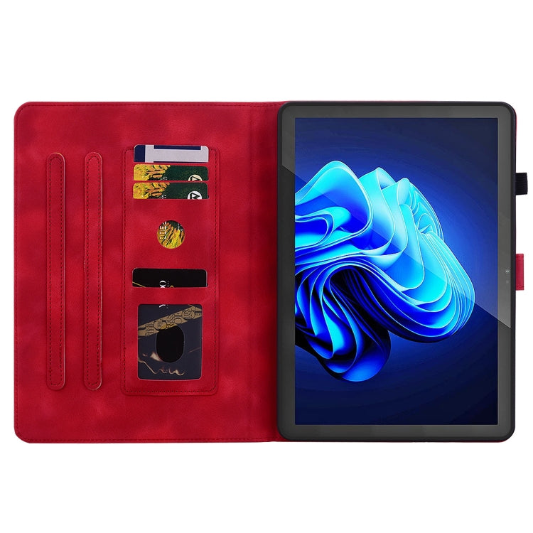 For itel Pad One 10.1 Lily Embossed Leather Tablet Case