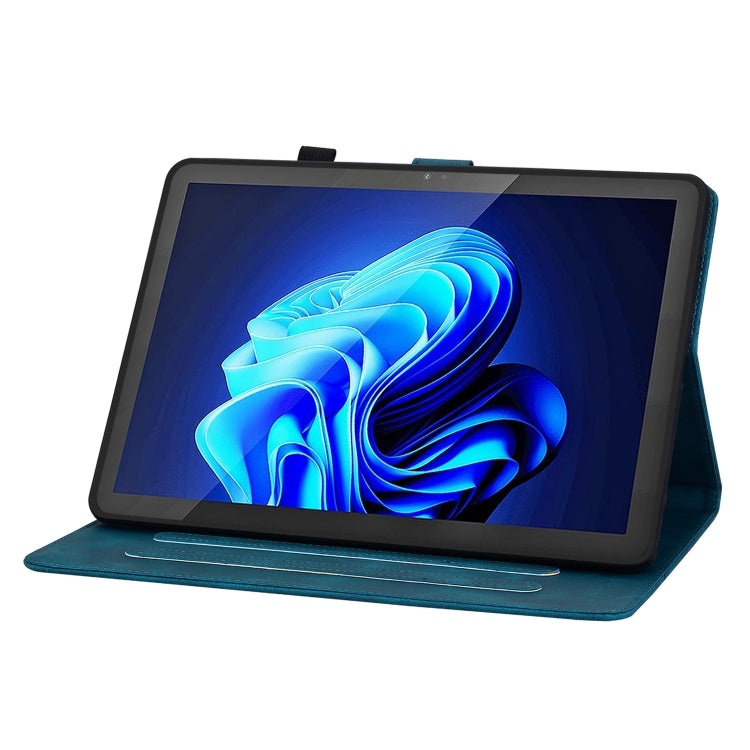 For itel Pad One 10.1 Lily Embossed Leather Tablet Case
