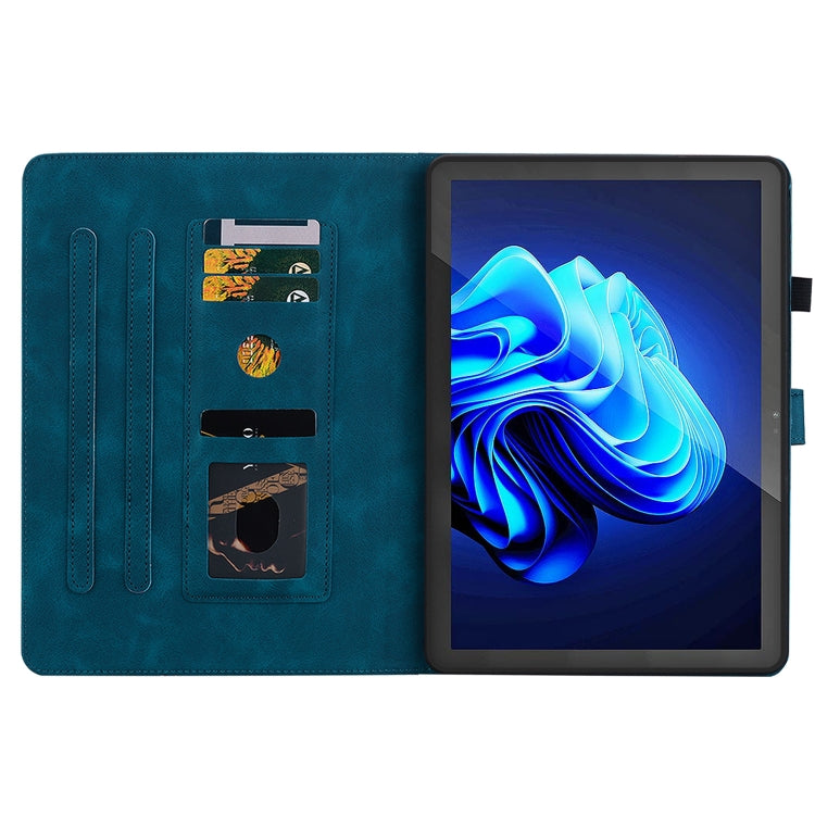 For itel Pad One 10.1 Lily Embossed Leather Tablet Case