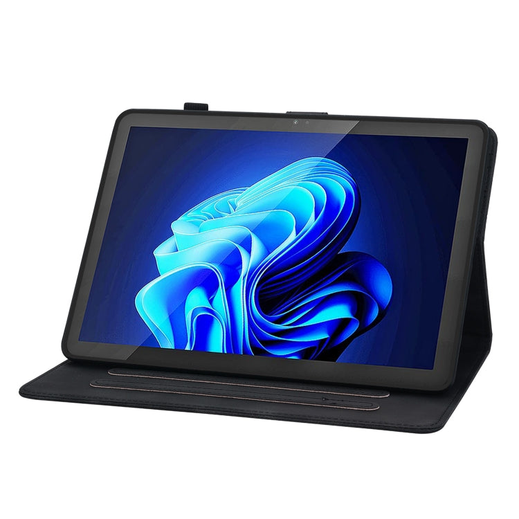 For itel Pad One 10.1 Lily Embossed Leather Tablet Case