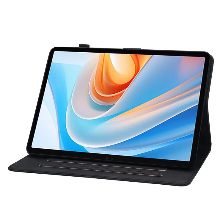 For itel VistaTab 30 Lily Embossed Leather Tablet Case