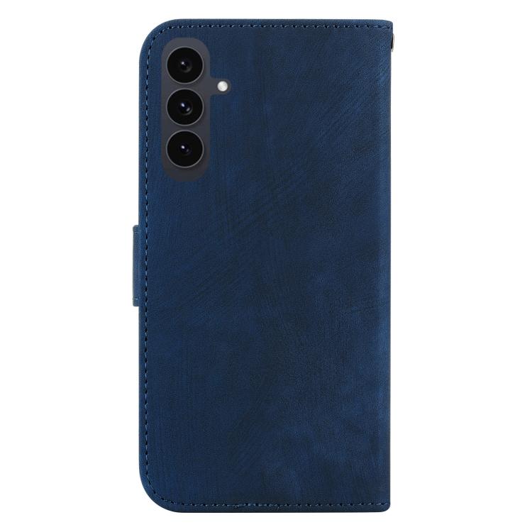 For Samsung Galaxy S25 FE 5G Little Tiger Embossed Leather Phone Case