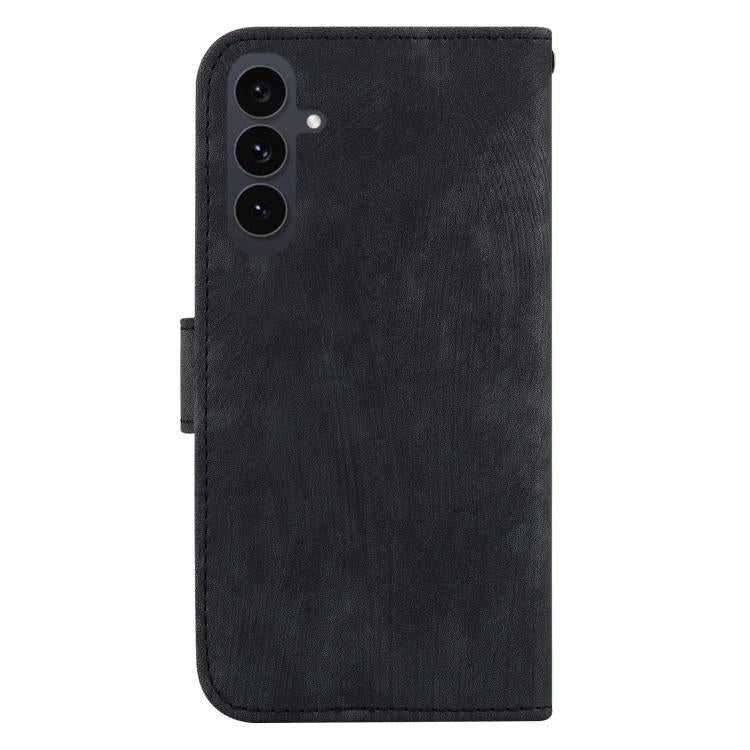 For Samsung Galaxy S25 FE 5G Little Tiger Embossed Leather Phone Case