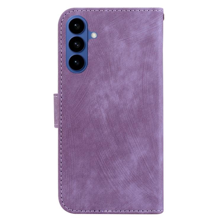 For Samsung Galaxy S26 5G Little Tiger Embossed Leather Phone Case