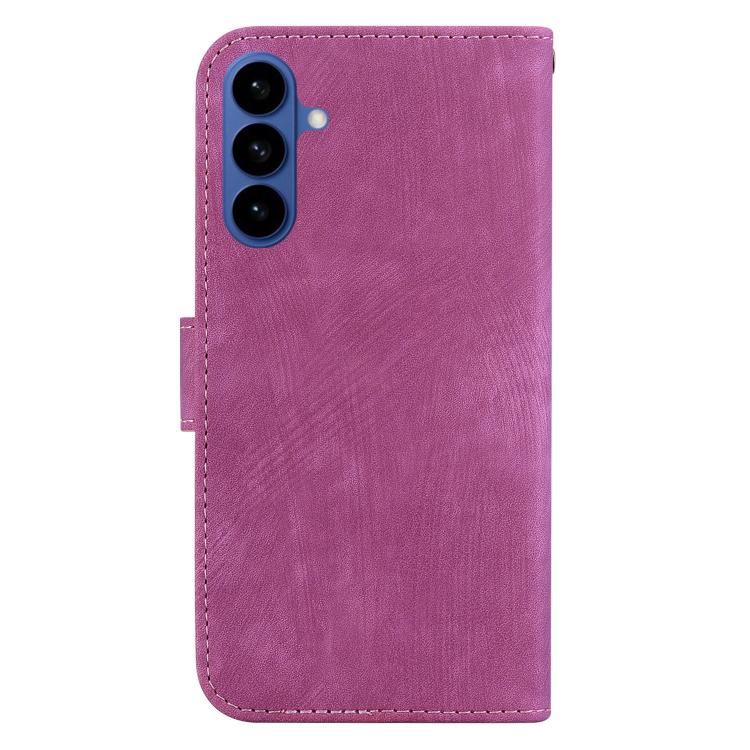 For Samsung Galaxy S26 5G Little Tiger Embossed Leather Phone Case