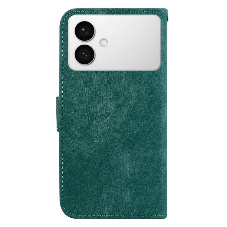 For Samsung Galaxy S26 Edge 5G Little Tiger Embossed Leather Phone Case