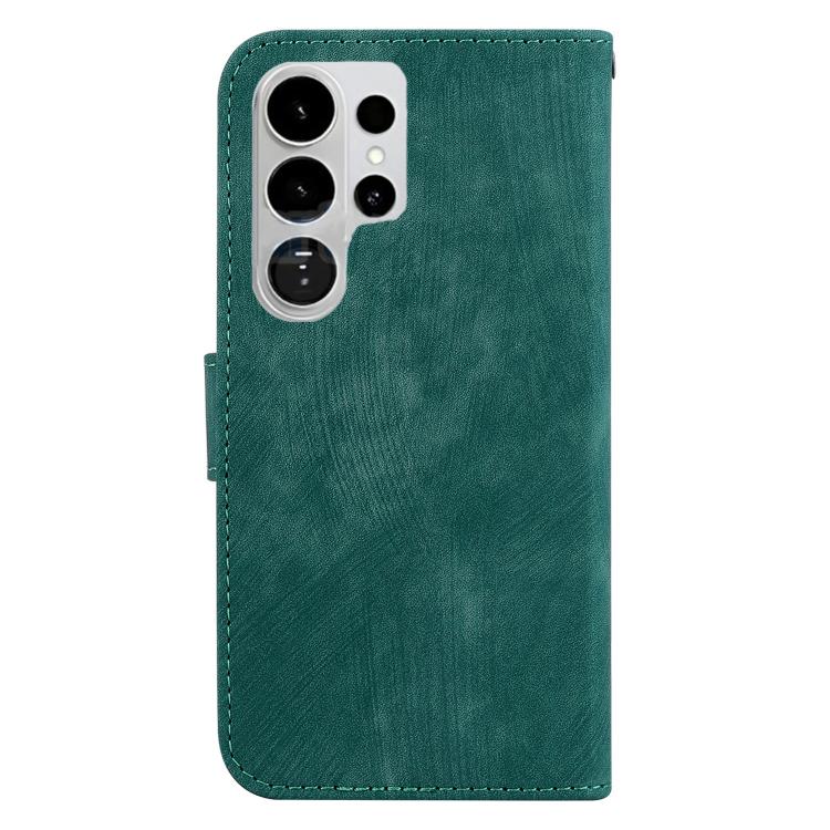 For Samsung Galaxy S26 Ultra 5G Little Tiger Embossed Leather Phone Case