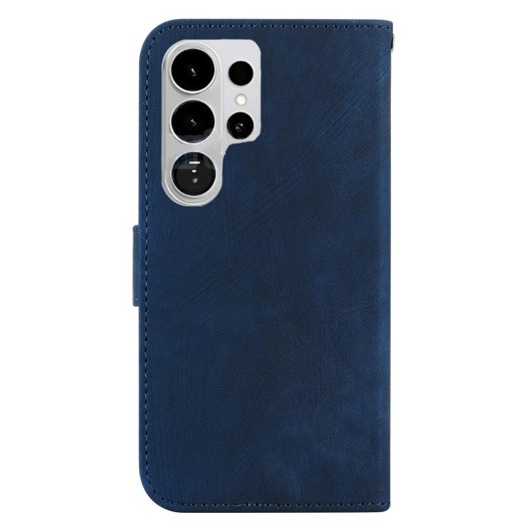 For Samsung Galaxy S26 Ultra 5G Little Tiger Embossed Leather Phone Case