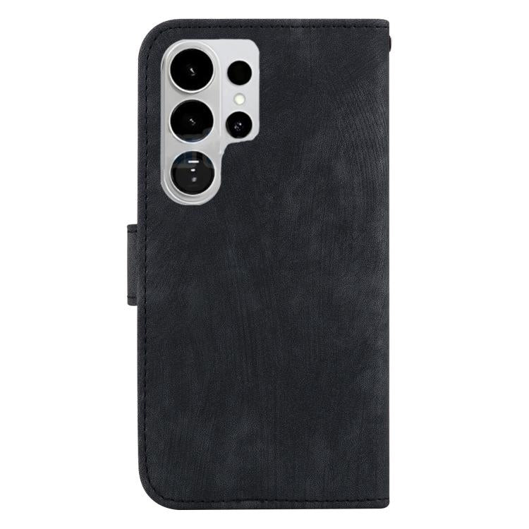 For Samsung Galaxy S26 Ultra 5G Little Tiger Embossed Leather Phone Case