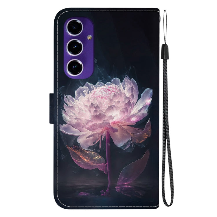 For Samsung Galaxy S24 FE 5G Crystal Texture Colored Drawing Leather Phone Case