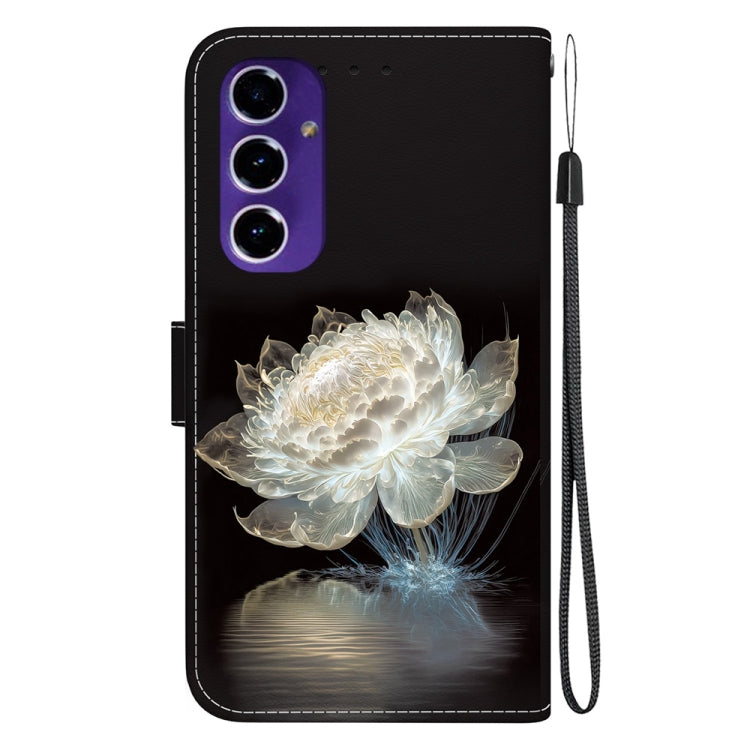 For Samsung Galaxy S24 FE 5G Crystal Texture Colored Drawing Leather Phone Case