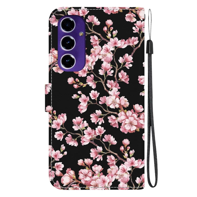 For Samsung Galaxy S24 FE 5G Crystal Texture Colored Drawing Leather Phone Case