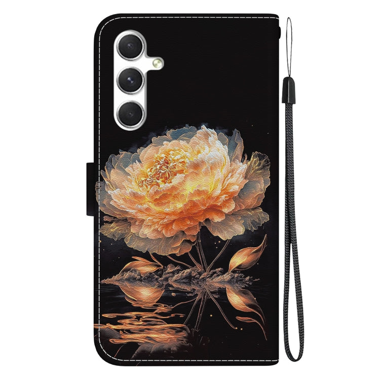 For Samsung Galaxy S25 5G Crystal Texture Colored Drawing Leather Phone Case