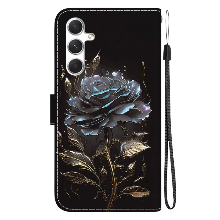 For Samsung Galaxy S25 5G Crystal Texture Colored Drawing Leather Phone Case
