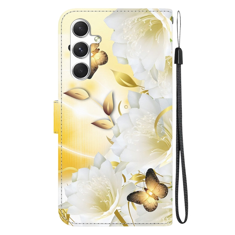 For Samsung Galaxy S25 5G Crystal Texture Colored Drawing Leather Phone Case