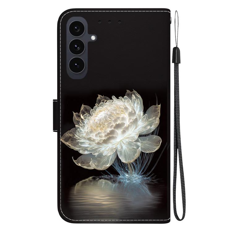 For Samsung Galaxy S25 FE 5G Crystal Texture Colored Drawing Leather Phone Case