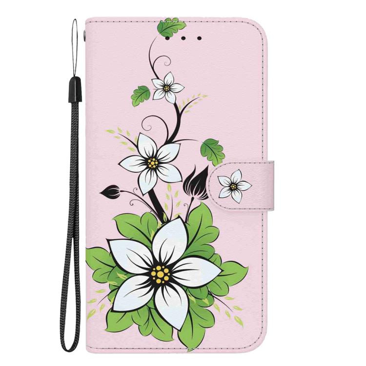 For Samsung Galaxy S25 FE 5G Crystal Texture Colored Drawing Leather Phone Case