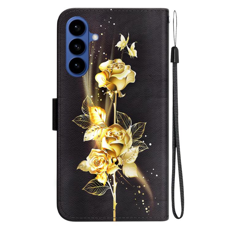 For Samsung Galaxy S26 5G Crystal Texture Colored Drawing Leather Phone Case