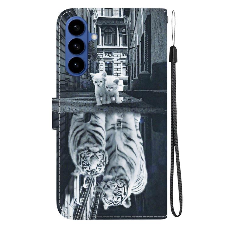 For Samsung Galaxy S26 5G Crystal Texture Colored Drawing Leather Phone Case