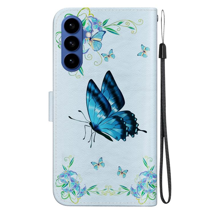 For Samsung Galaxy S26 5G Crystal Texture Colored Drawing Leather Phone Case