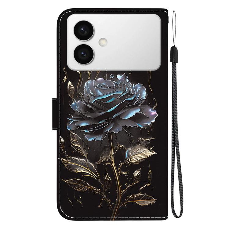 For Samsung Galaxy S26 Edge 5G Crystal Texture Colored Drawing Leather Phone Case