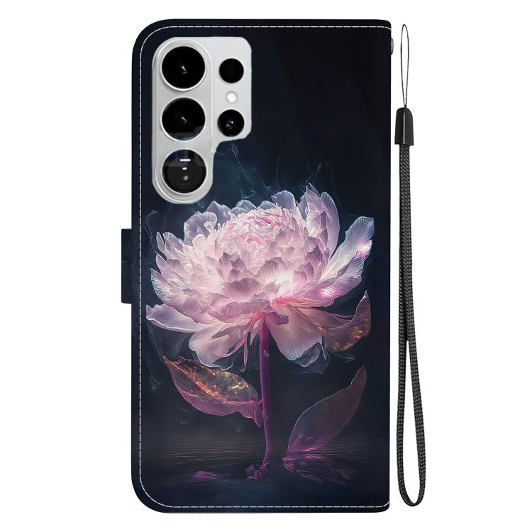 For Samsung Galaxy S26 Ultra 5G Crystal Texture Colored Drawing Leather Phone Case