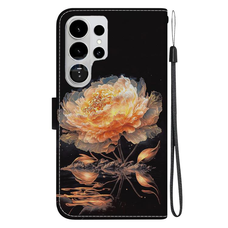 For Samsung Galaxy S26 Ultra 5G Crystal Texture Colored Drawing Leather Phone Case