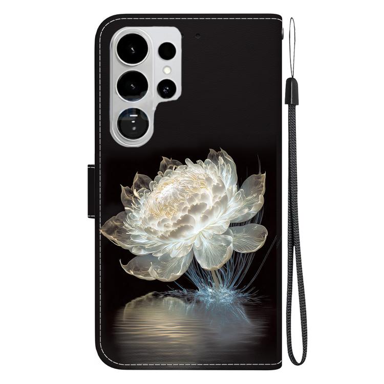 For Samsung Galaxy S26 Ultra 5G Crystal Texture Colored Drawing Leather Phone Case
