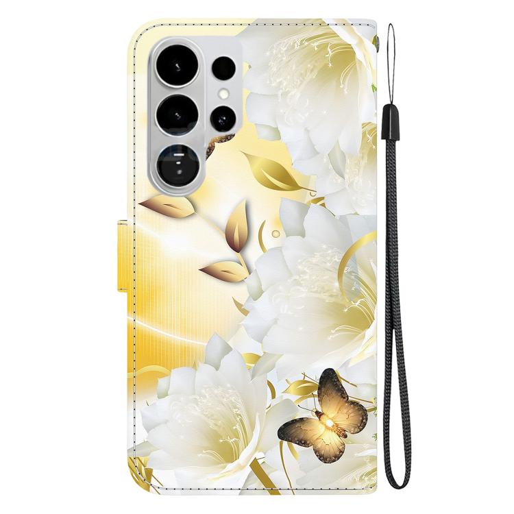 For Samsung Galaxy S26 Ultra 5G Crystal Texture Colored Drawing Leather Phone Case