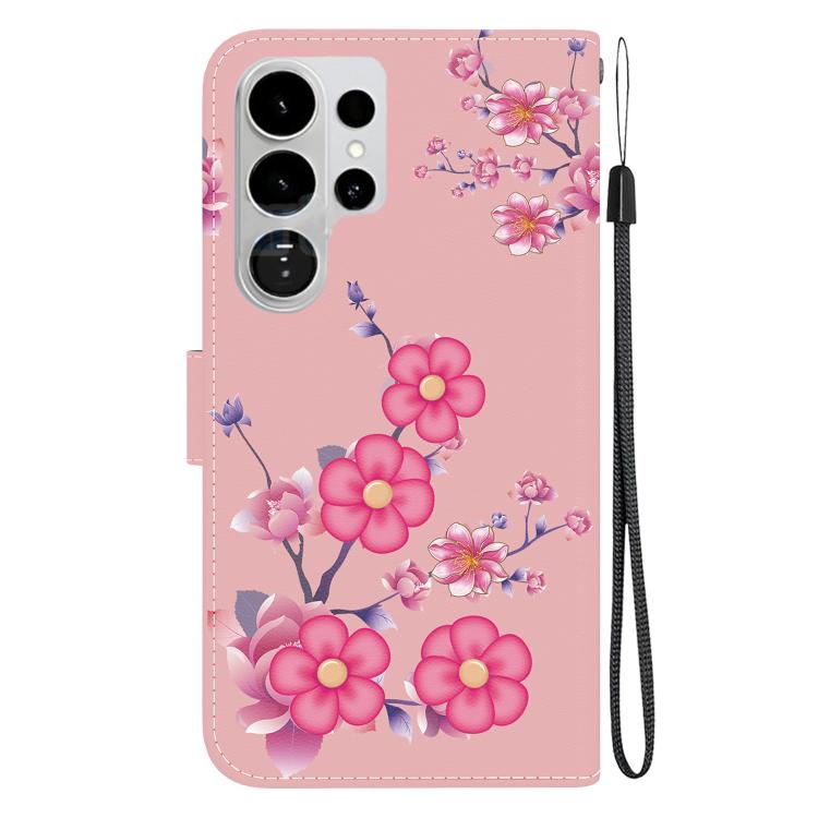 For Samsung Galaxy S26 Ultra 5G Crystal Texture Colored Drawing Leather Phone Case