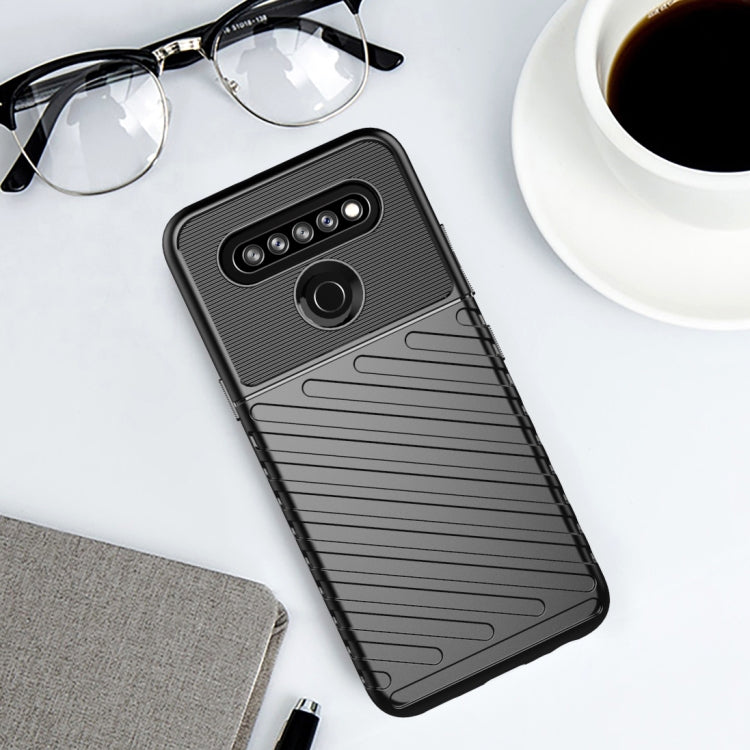 For LG K41S Thunderbolt Shockproof TPU Protective Soft Case