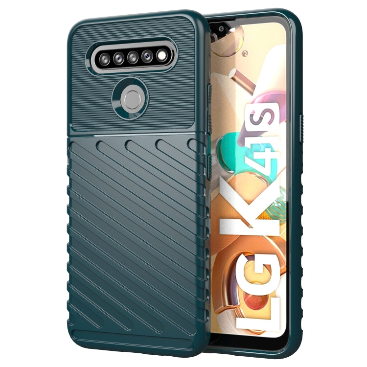 For LG K41S Thunderbolt Shockproof TPU Protective Soft Case