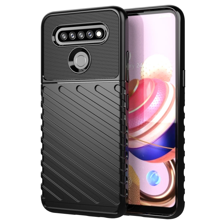 For LG K51S Thunderbolt Shockproof TPU Protective Soft Case