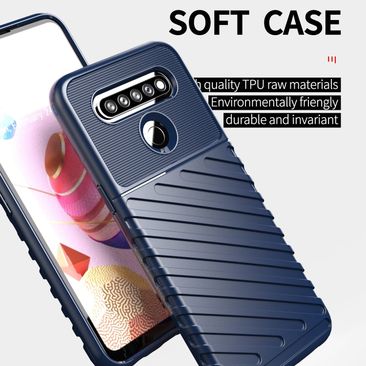 For LG K51S Thunderbolt Shockproof TPU Protective Soft Case