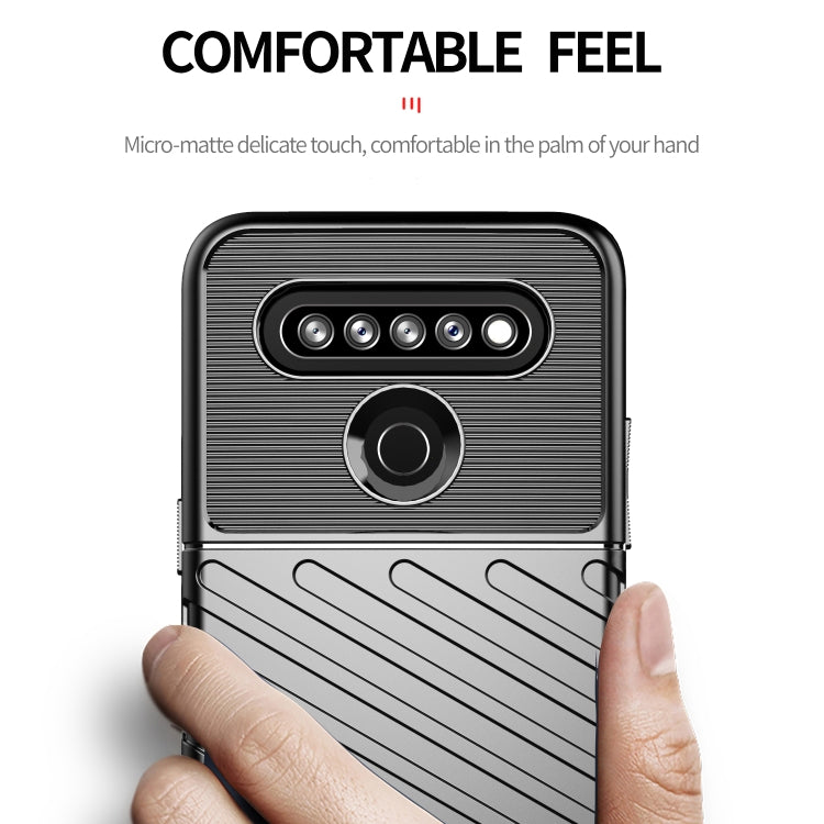 For LG K51S Thunderbolt Shockproof TPU Protective Soft Case