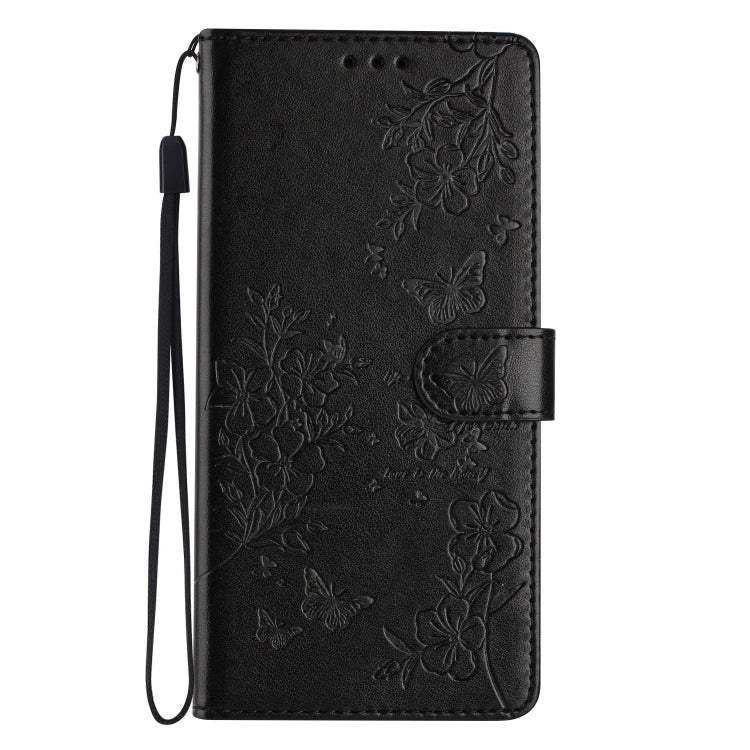 For Xiaomi 15 Pro Butterflies and Flowers Leather Phone Case