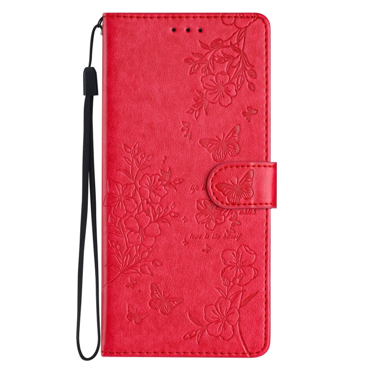 For Xiaomi 15 Pro Butterflies and Flowers Leather Phone Case