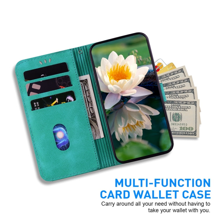 For Realme C61 / C63 / Note 60 Lotus Embossed Leather Phone Case