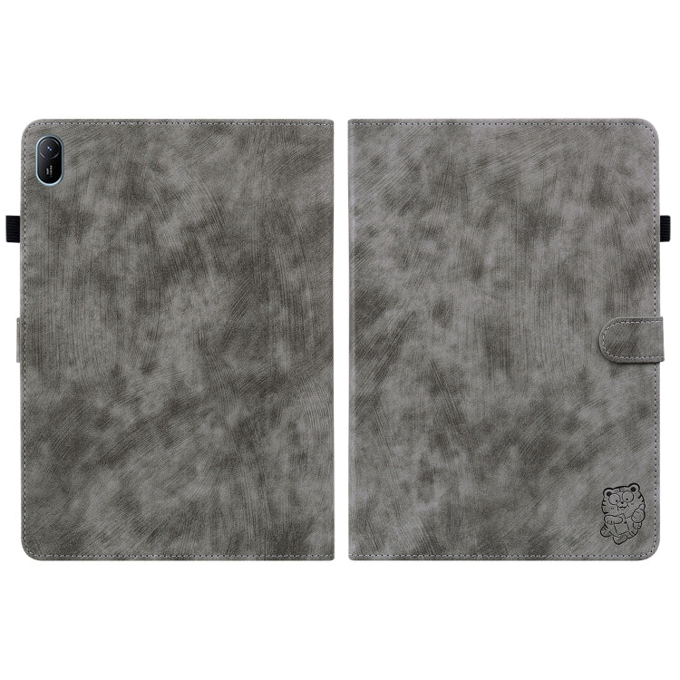 For Huawei MatePad SE 11 2024 Tiger Pattern Flip Leather Tablet Case