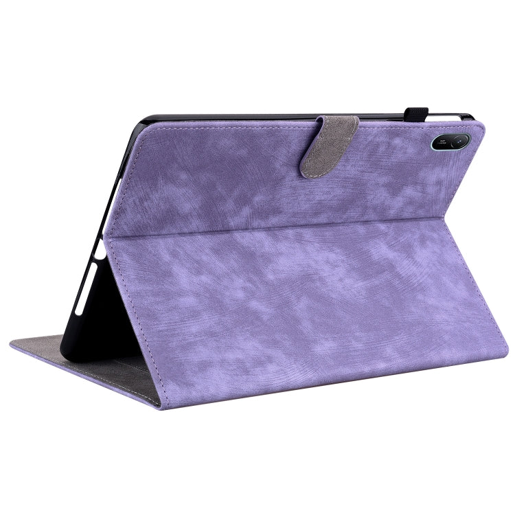 For Huawei MatePad SE 11 2024 Tiger Pattern Flip Leather Tablet Case