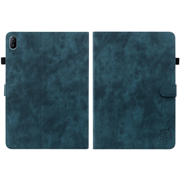 For Huawei MatePad SE 11 2024 Tiger Pattern Flip Leather Tablet Case